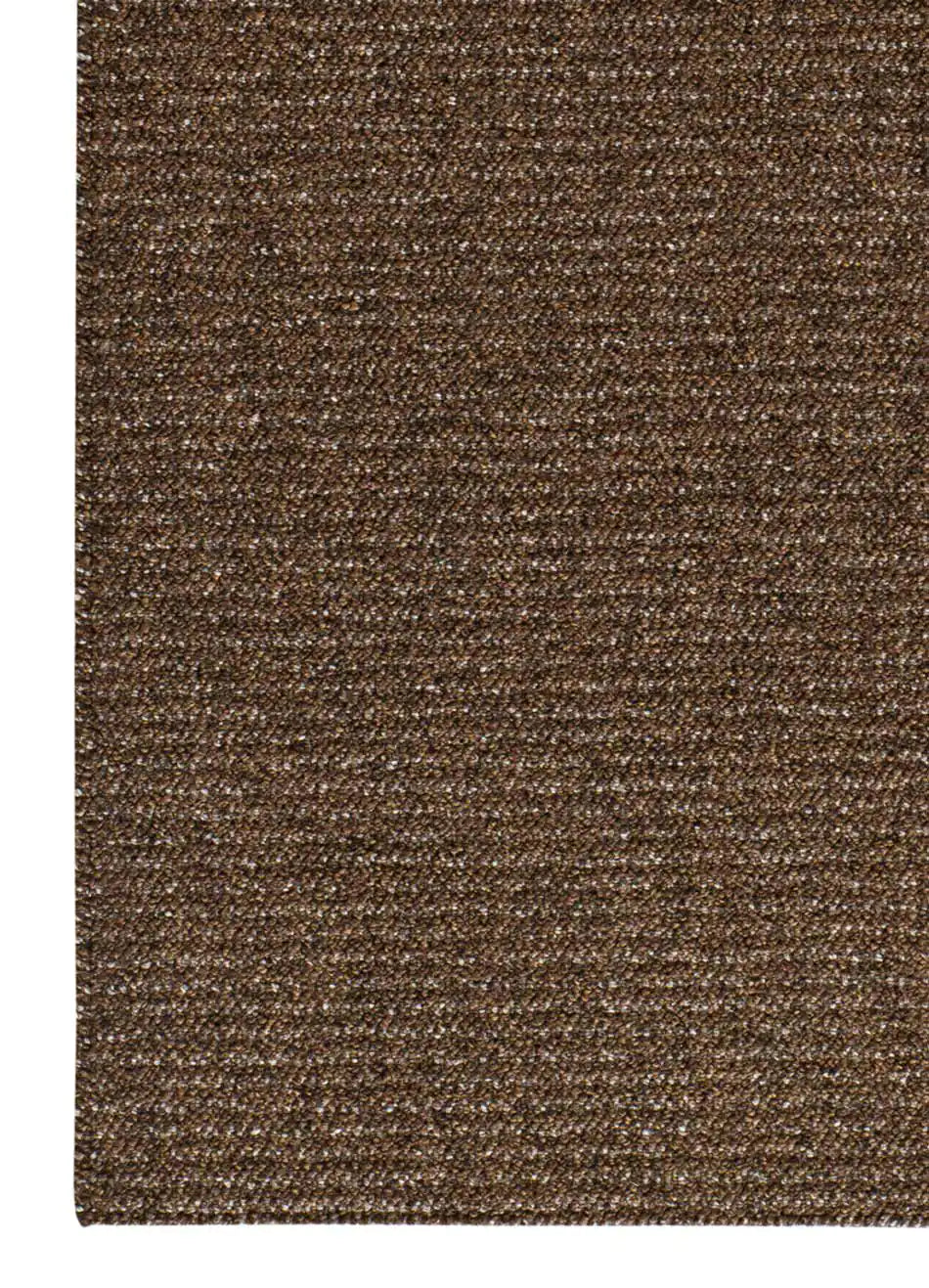 Waschbarer Teppich nach Maß LUMEN einfarbig braun | NEU