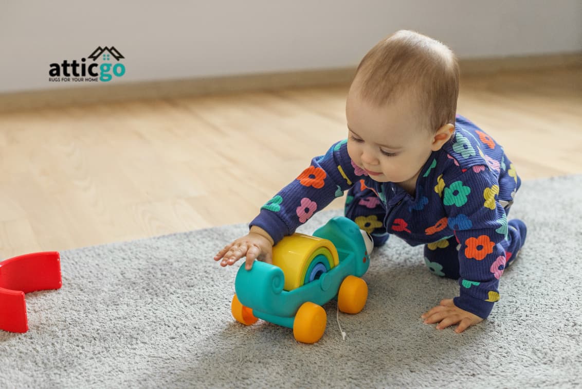 ¿Cómo elegir las mejores alfombras para bebés?