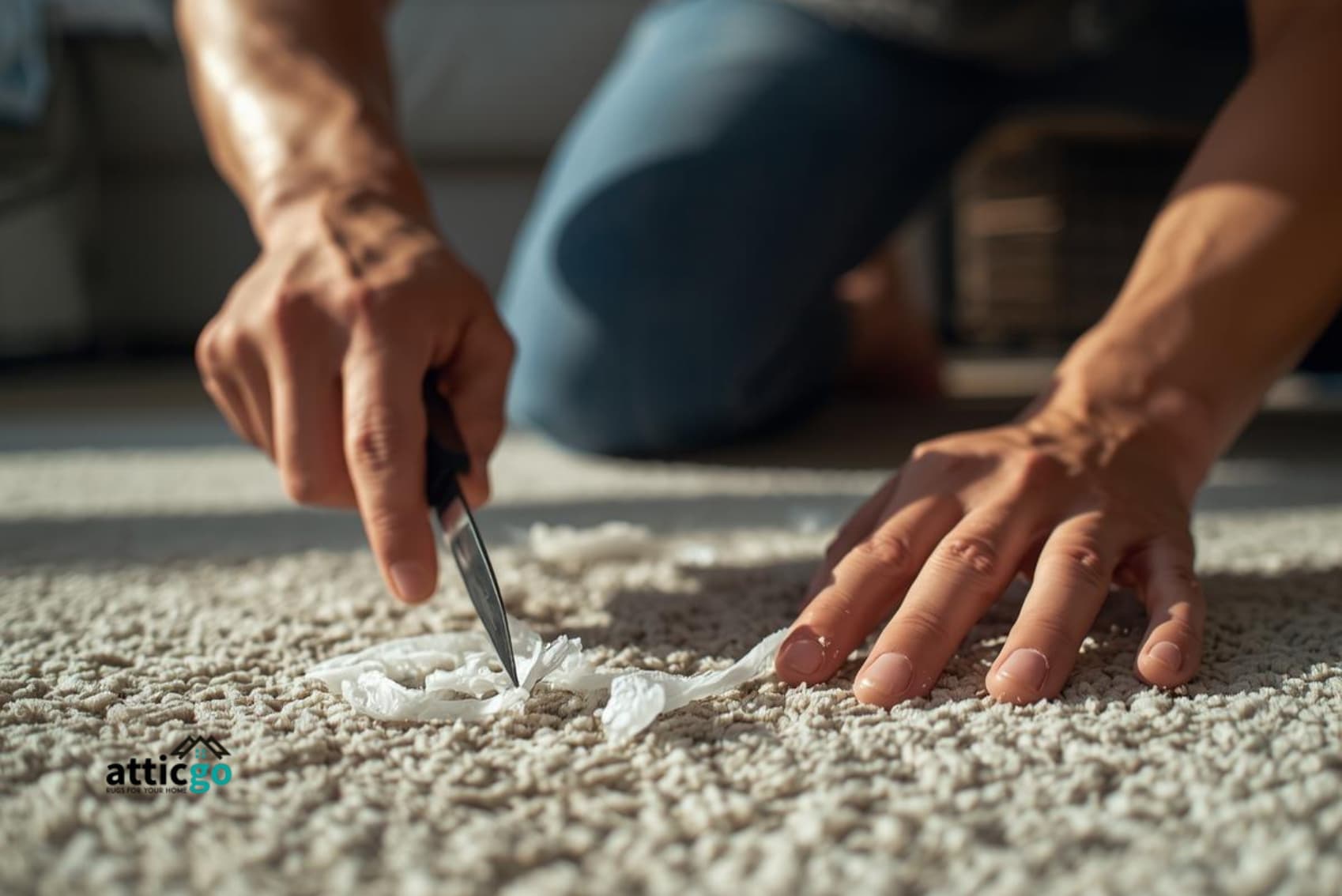 Cómo quitar el chicle de la alfombra en pocos minutos