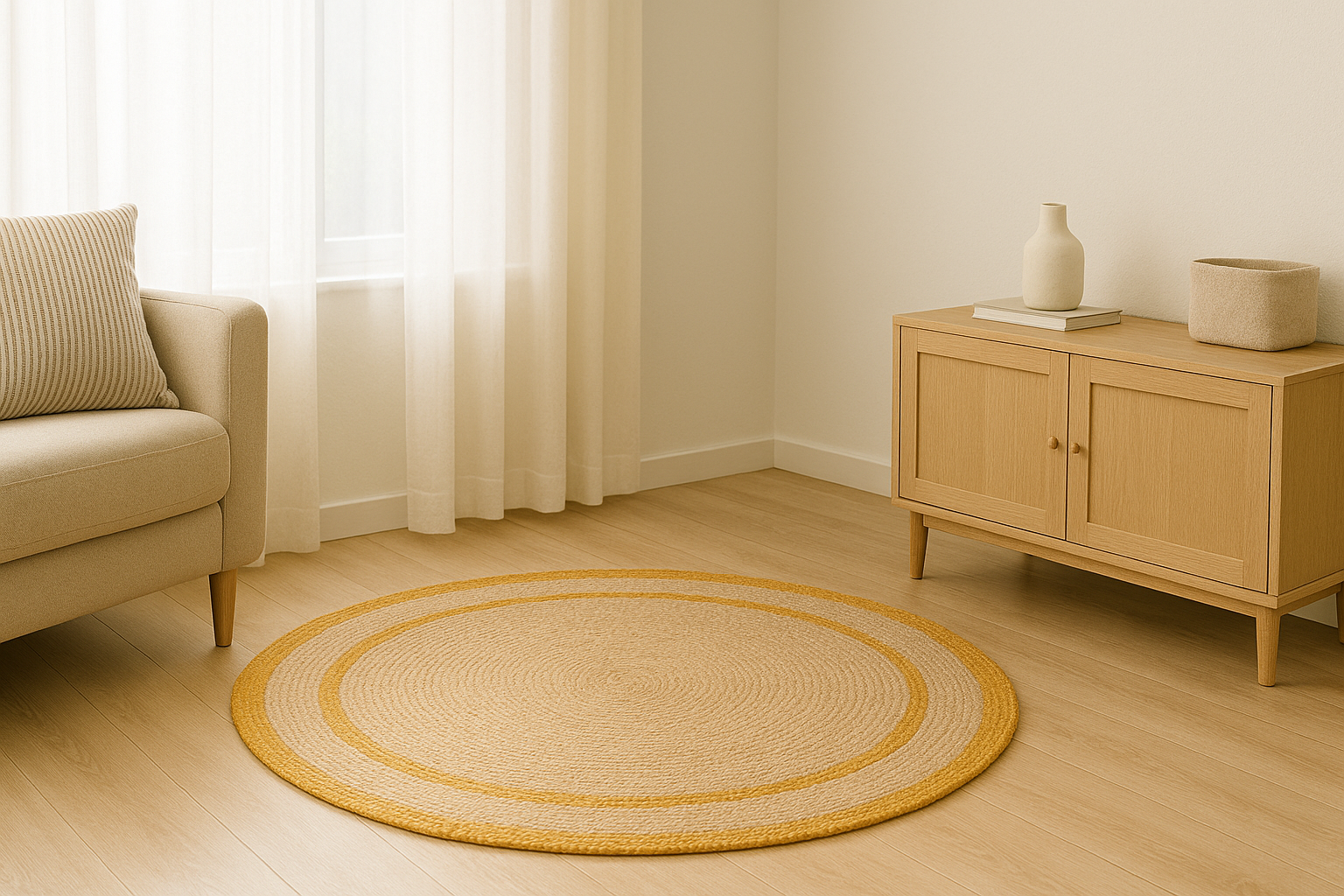 Cómo limpiar una alfombra de yute sin dañarla