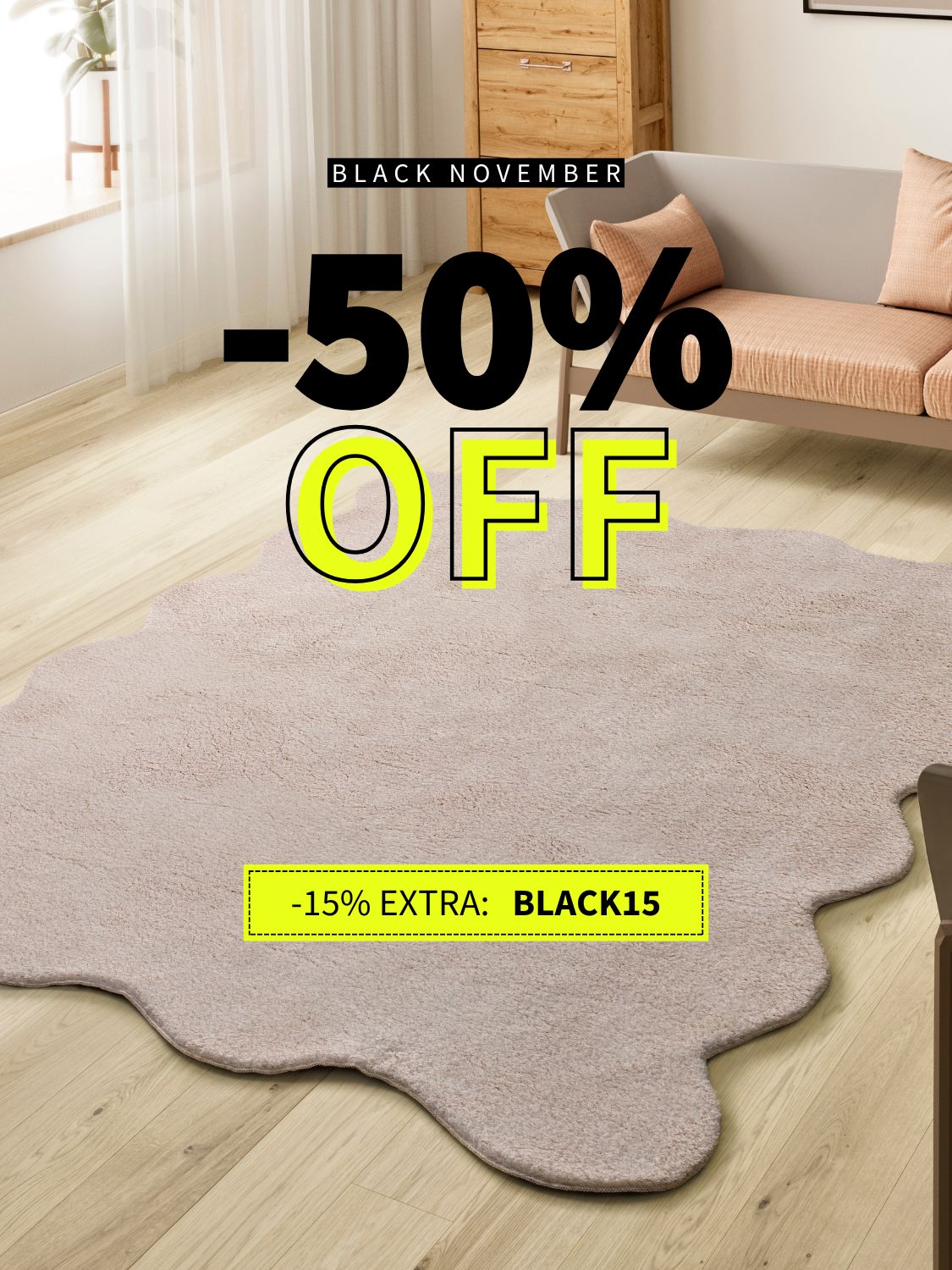 Black Friday y descuentos de hasta -50% en alfombras