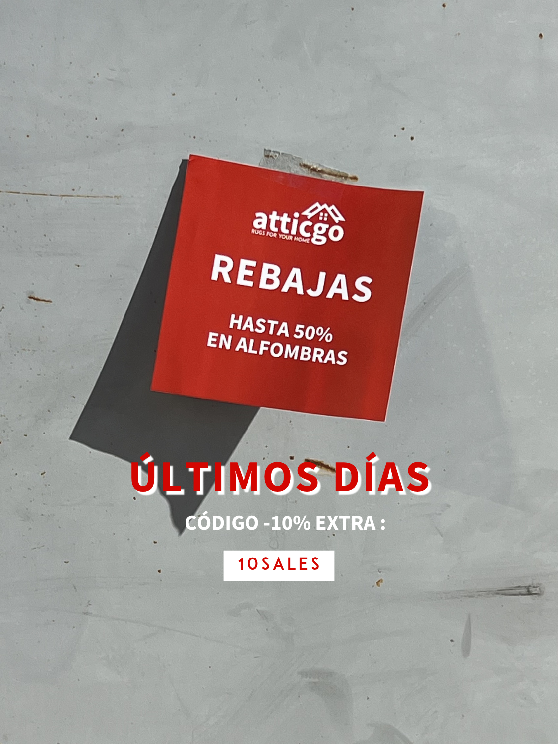 Últimos días hasta -50% en alfombras