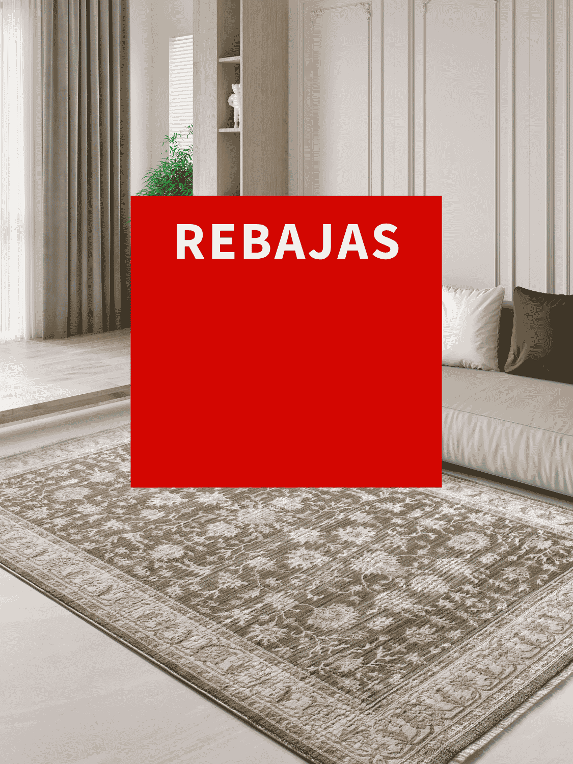 Rebajas en alfombras