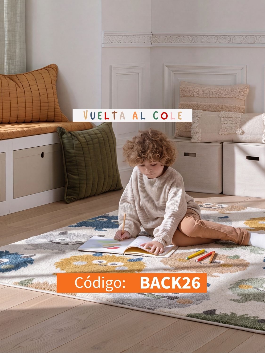 Alfombras para dormitorio con -20% de descuento
