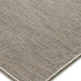 Alfombra a medida de exterior África 4025 Gris esquina | Atticgo