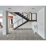 Alfombra a medida de exterior África 4035 Plata en salón | Atticgo