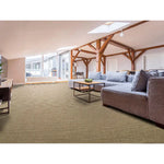 Alfombra a medida de exterior África 4506 Beige en el salón | Atticgo