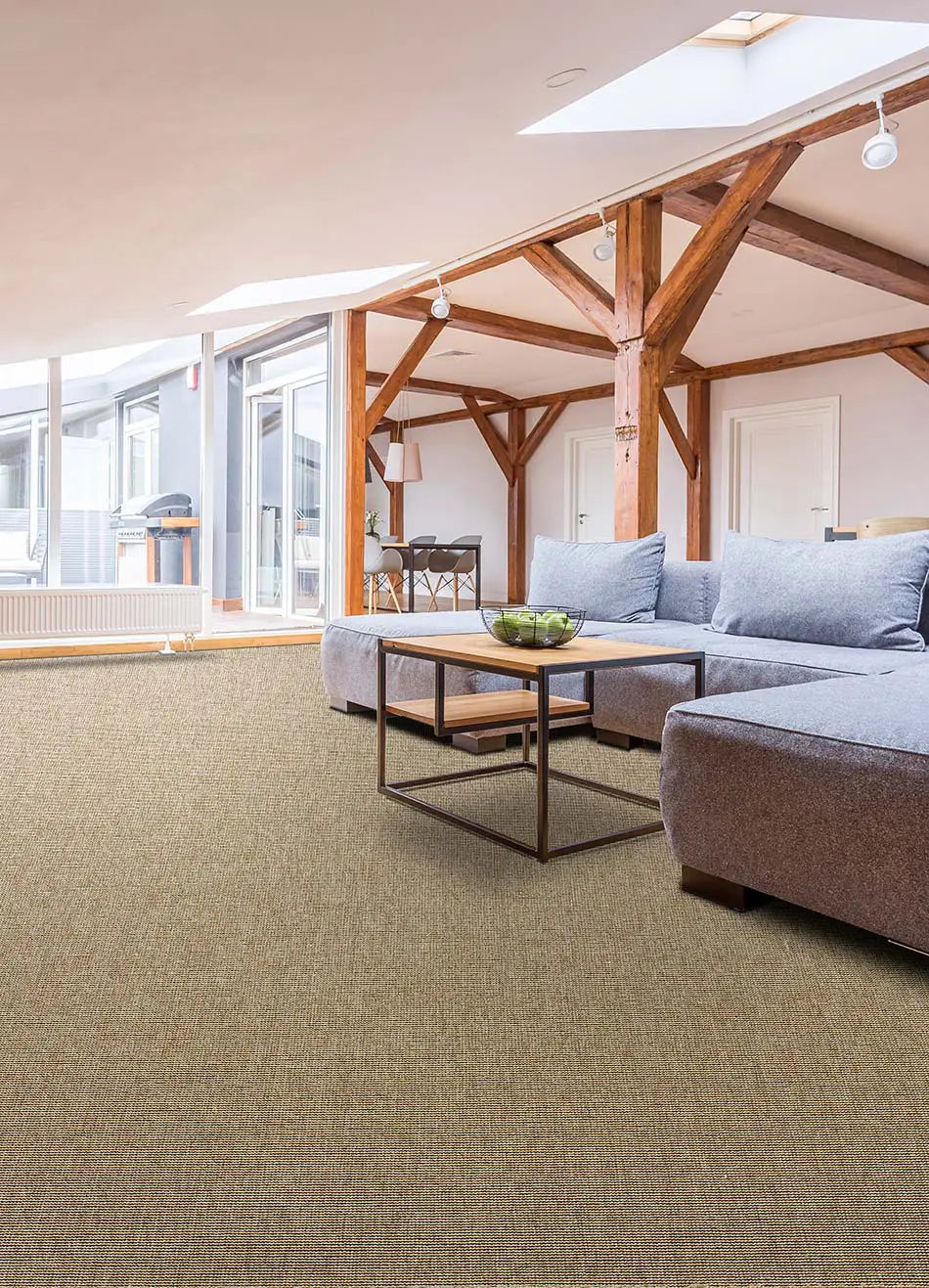 Alfombra a medida de exterior África 4506 Beige Ambiente | Atticgo