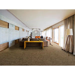 Alfombra a medida de exterior África 4506 Marrón en el salón | Atticgo