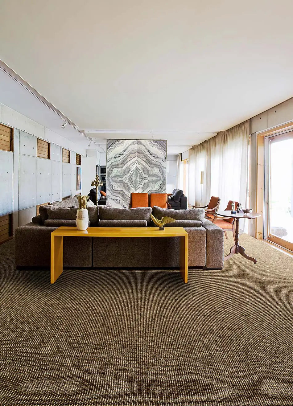 Alfombra a medida de exterior África 4506 Marrón Ambiente | Atticgo