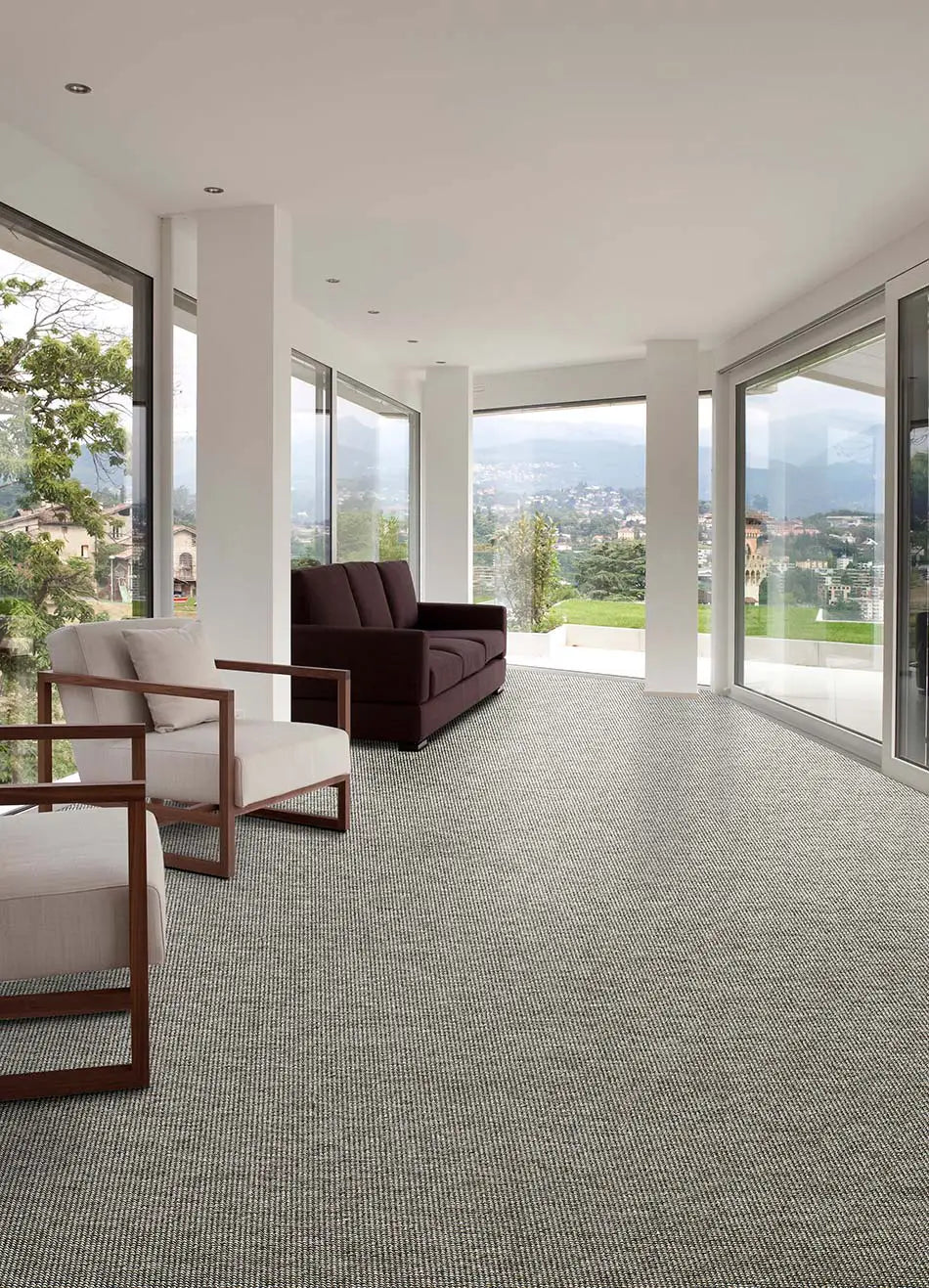 Alfombra a medida de exterior África 4506 Plata Ambiente | Atticgo