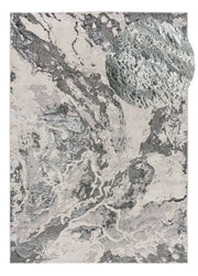Alfombra abstracta Agata 8441 Gris lupa