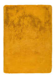 Atticgo Alfombra Alpaca Liso Mostaza