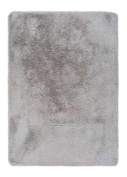 Atticgo Alfombra Alpaca Liso Plata