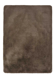 Alfombra shaggy Alpaca Liso color Vison