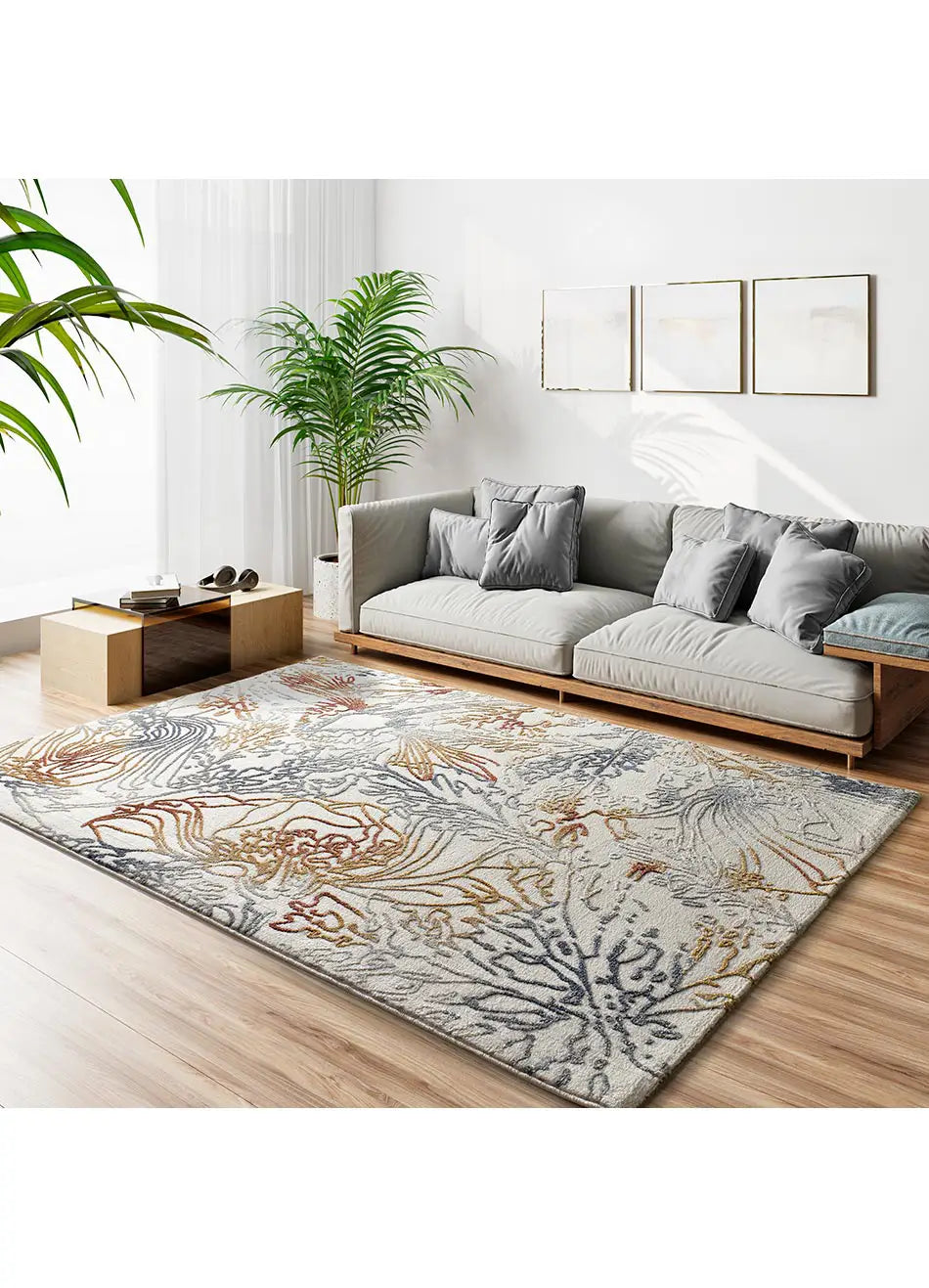 Alfombra para salón abstracta Amara 12996 Multicolor Atticgo