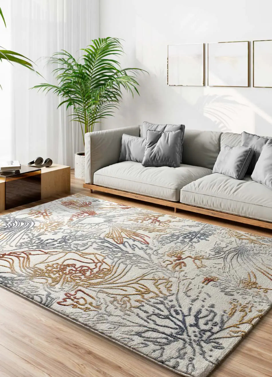 Alfombra salón abstracta Amara 12996 Multicolor Atticgo