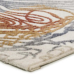 Alfombra esquina abstracta Amara 12996 Multicolor Atticgo