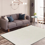 Alfombra a medida salón Ámbar Liso Blanco Atticgo