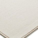 Alfombra a medida Ámbar Liso Blanco Atticgo Esquina