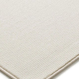 Alfombra a medida Ámbar Liso Blanco Atticgo Esquina