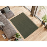 Alfombra a medida para salón Ámbar Liso Verde Atticgo