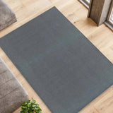 Alfombra a medida de salón Ámbar Liso Gris Atticgo