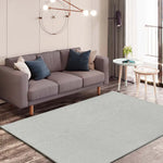 Alfombra a medida salón Ámbar Liso gris claro Atticgo