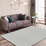 Alfombra a medida salón Ámbar Liso gris claro Atticgo