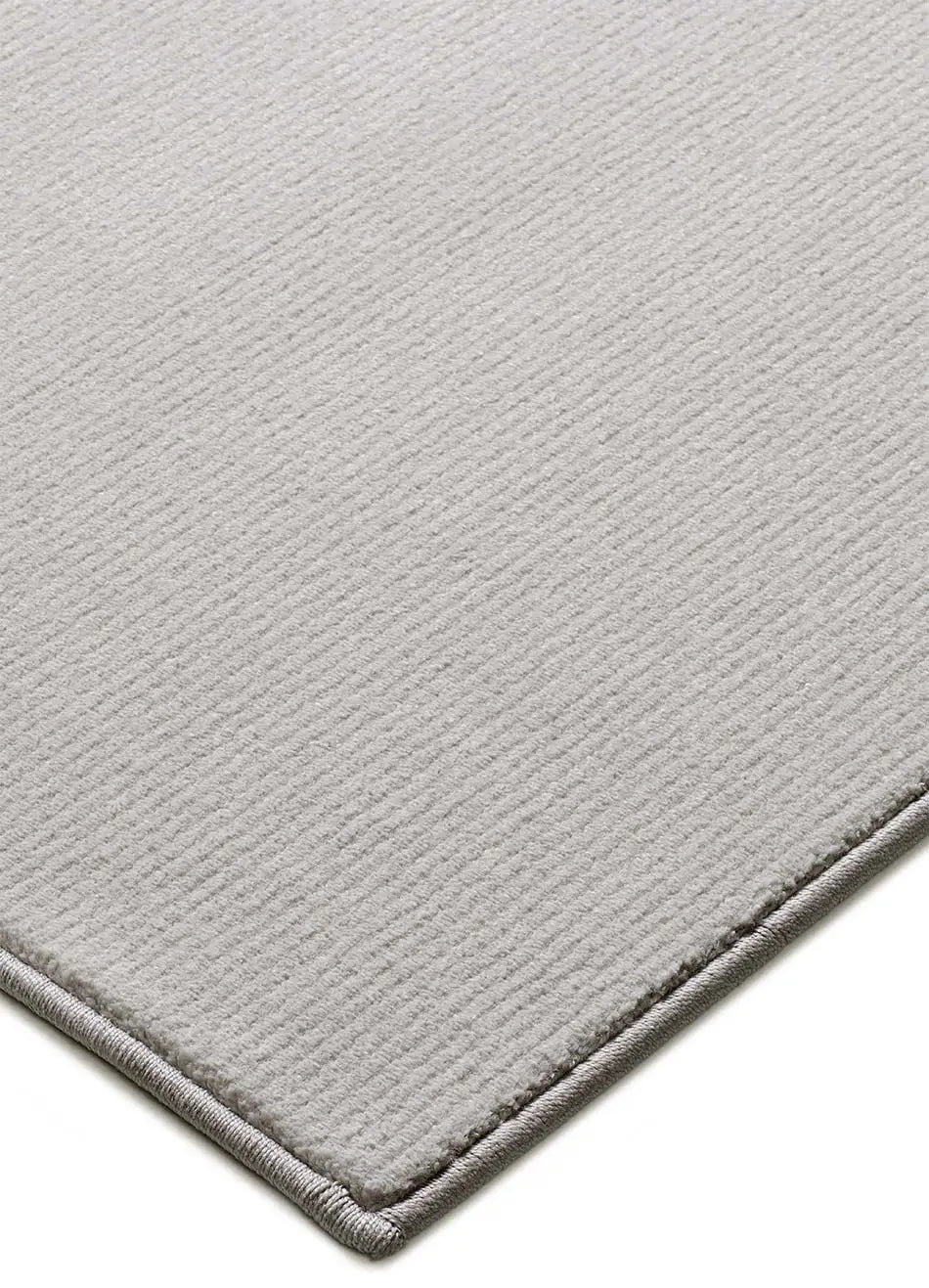 Alfombra a medida Ámbar Liso gris claro Atticgo Detalle