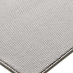 Alfombra a medida Ámbar Liso gris claro Atticgo Detalle