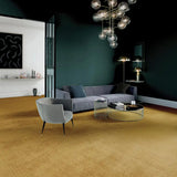 Alfombra a medida de salón Ámbar Liso Mostaza Atticgo