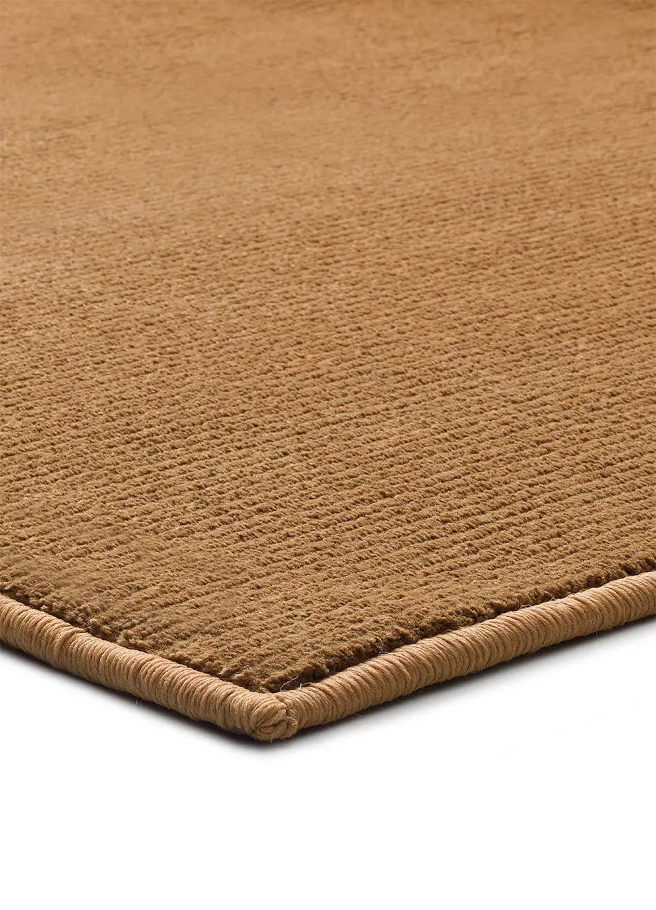 Alfombra a medida Ámbar Liso Mostaza Atticgo Detalle