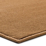 Alfombra a medida Ámbar Liso Mostaza Atticgo Detalle