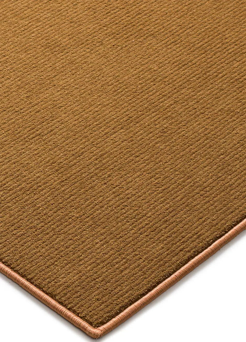 Alfombra a medida Ámbar Liso Mostaza Atticgo Esquina
