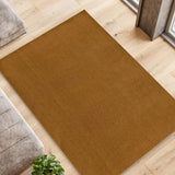 Alfombra a medida salón Ámbar Liso Cobre Atticgo