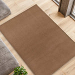 Alfombra a medida salón Ámbar Liso Beige Atticgo