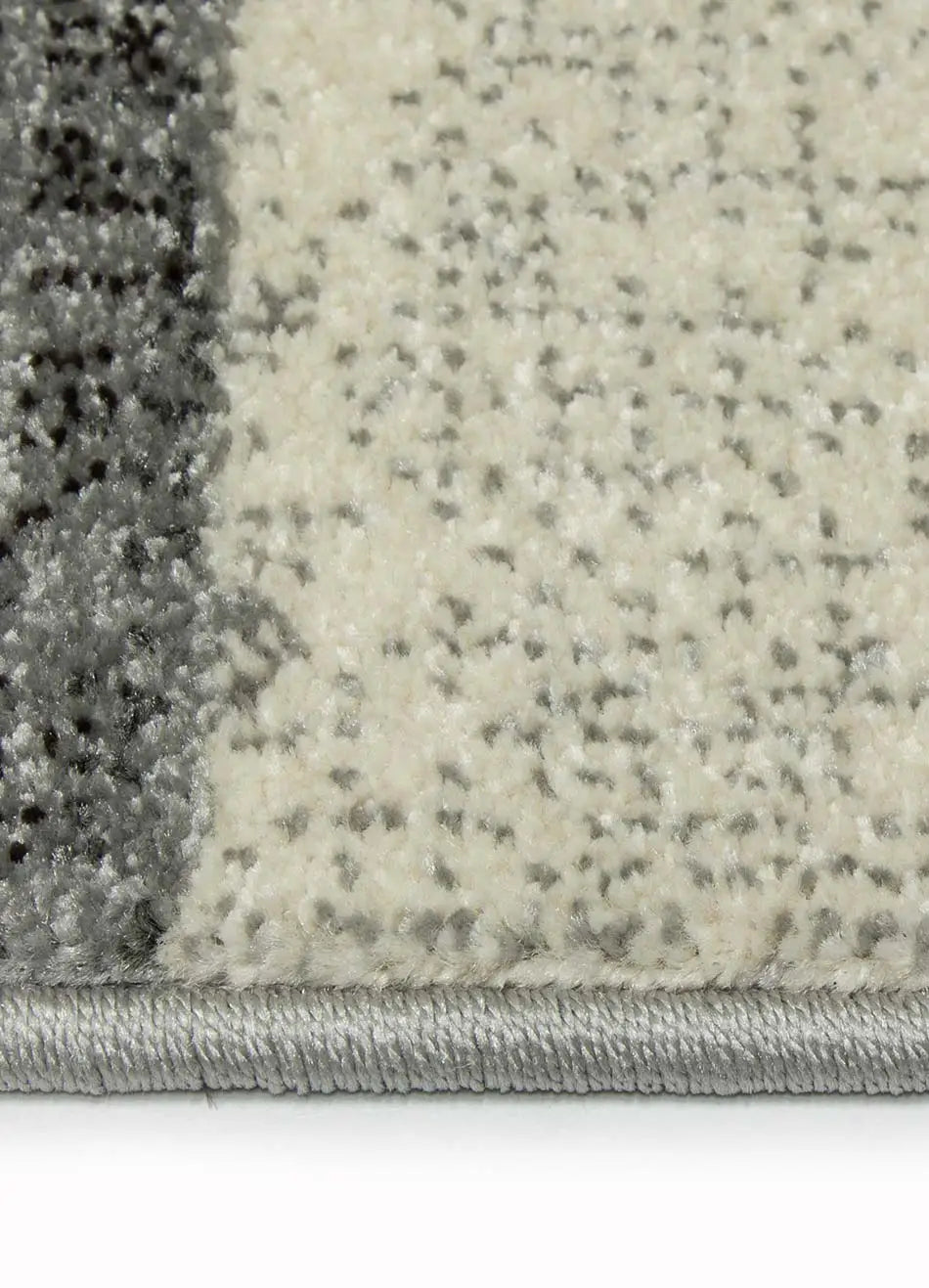 Alfombra detalle geométrica Amber 12006 Gris Atticgo