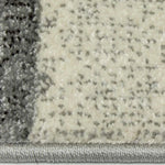 Alfombra detalle geométrica Amber 12006 Gris Atticgo