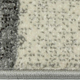 Alfombra detalle geométrica Amber 12006 Gris Atticgo