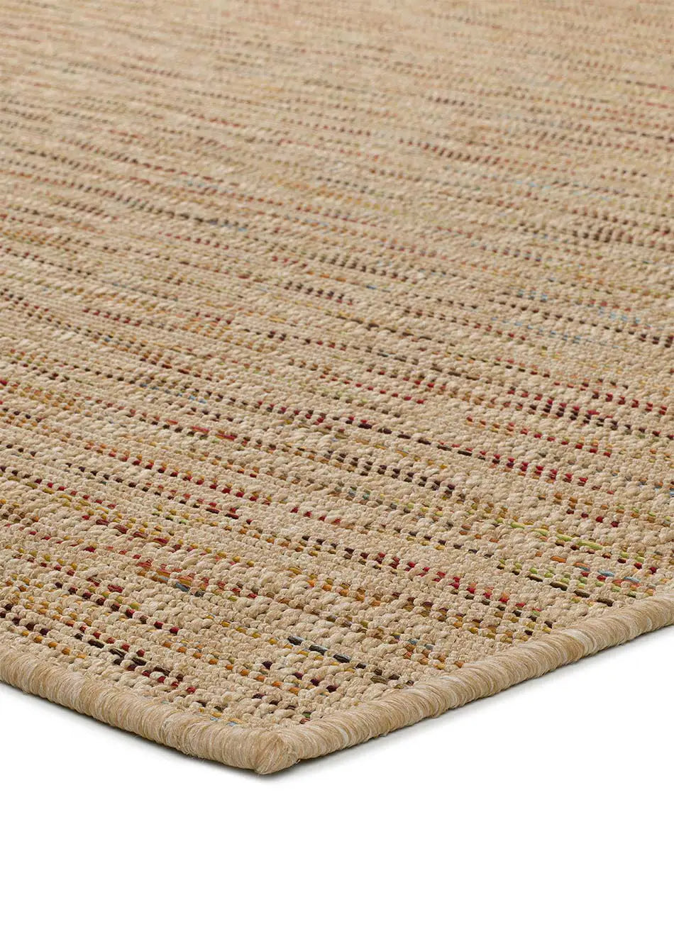 Alfombra a medida de exterior Asia 8209 Beige esquina | Atticgo