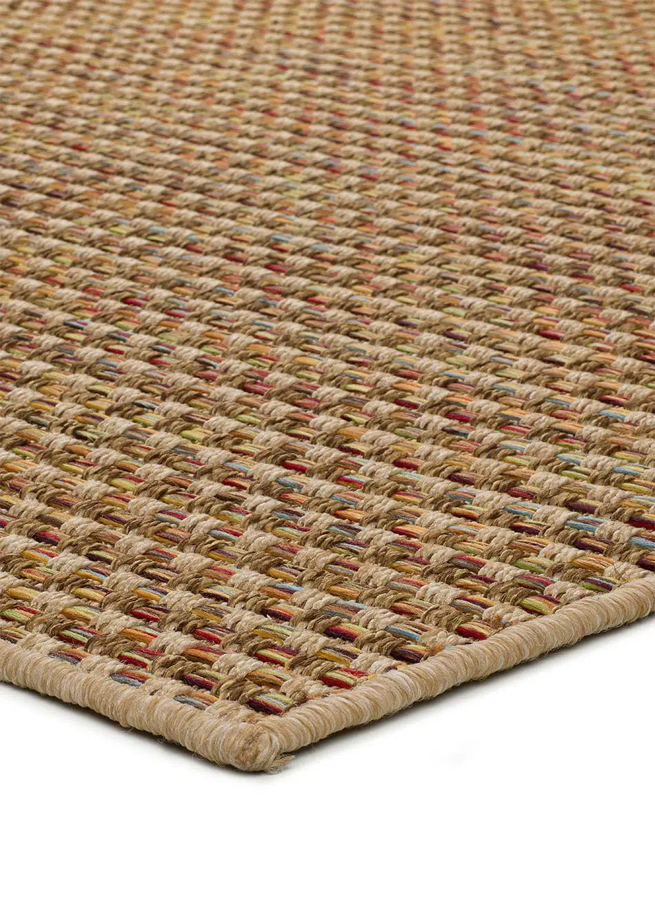 Alfombra a medida de exterior Asia 8227 Beige esquina | Atticgo