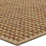 Alfombra a medida de exterior Asia 8227 Beige esquina | Atticgo