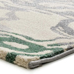 Alfombra abstracta esquina Astra 13004 Verde Atticgo