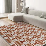 Alfombra geométrica salón caldera Astra 13009 | Atticgo