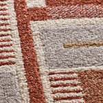 Alfombra geométrica caldera Astra 13009 detalle | Atticgo
