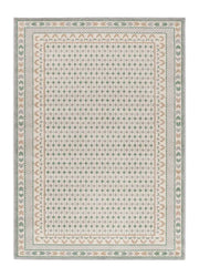 Alfombra vintage verde y beige Astra 13013 | Atticgo