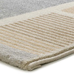 Alfombra geométrica esquina Astra 13014 Beige Atticgo