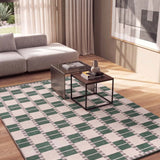 Alfombra geométrica Astra 13016 Verde Atticgo