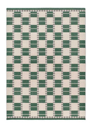 Alfombra geométrica Astra 13016 Verde Atticgo